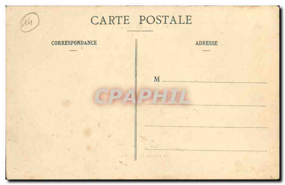 Le Château du Tourneur — Au Pays Normand — Librairie Erniece, Vire — Rückseite