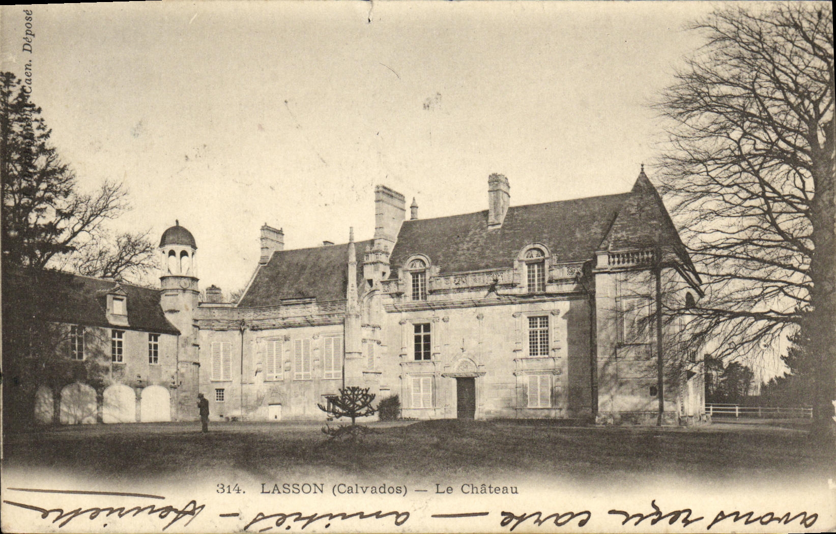 CPA Lasson Le Chateau
