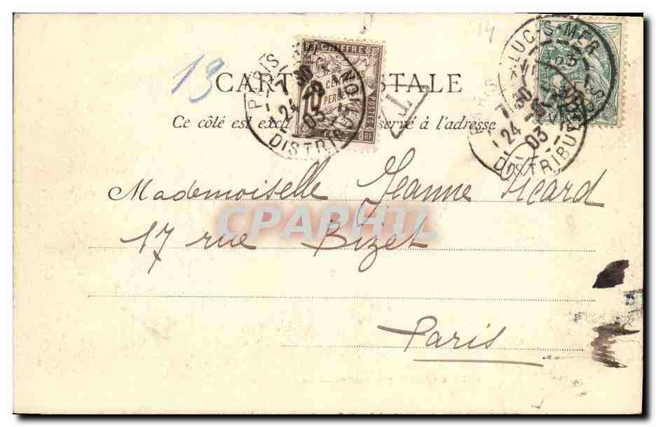 CPA Lasson Le Chateau — Reverso
