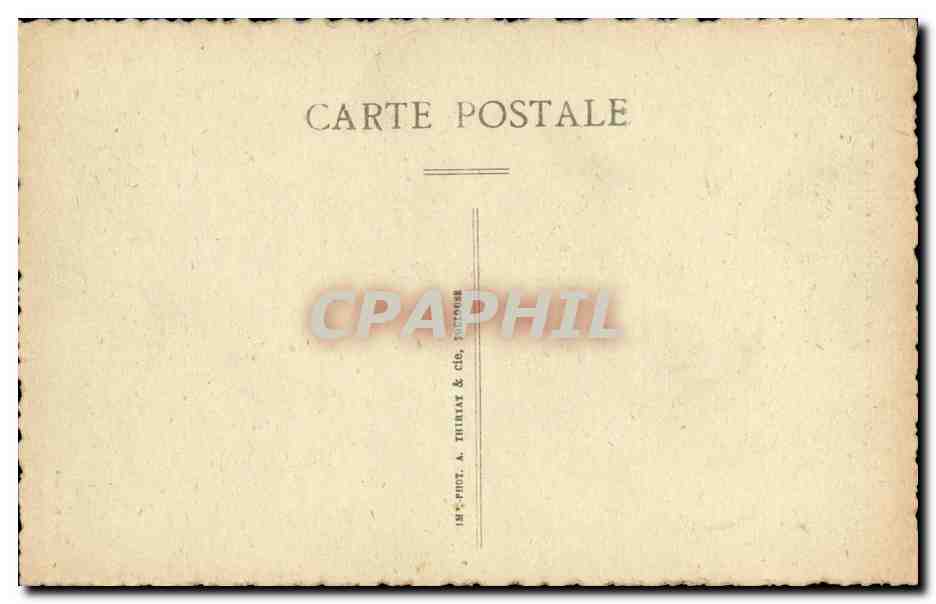 CPA Thury Harcourt La Tranchee du Hom  — Rückseite