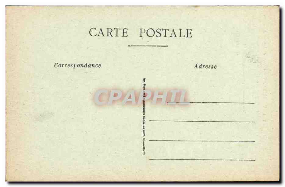 CPA Thury Harcourt L Orne Contourne La Boucle — Rückseite