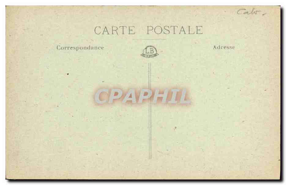Der Heiligtum der Kirche des Heiligen Herzens in SAINT-GERMAIN-DU-CRIOULT — Verlag L.B. (Dijon) — Rückseite