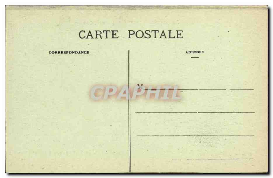CPA Abbaye du Voeu Caserne des Valieres La grande cave  — Rückseite