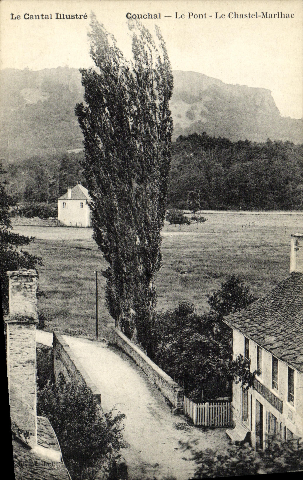 CPA Couchal Le Pont Le Chastel Marlhac 