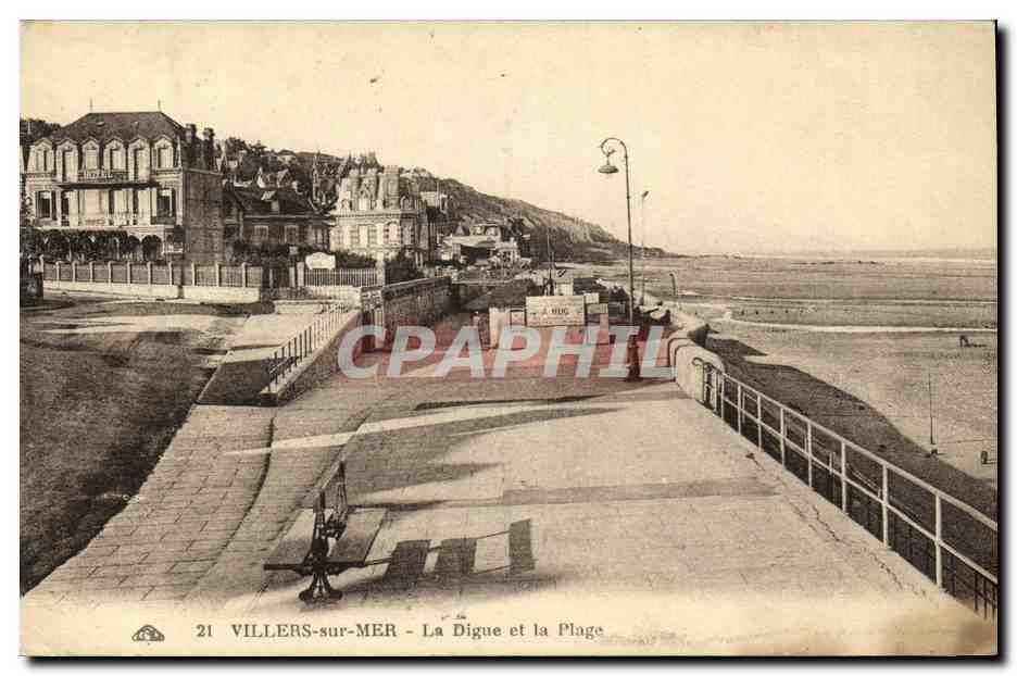 Villers-sur-Mer — De Digue en de Strand