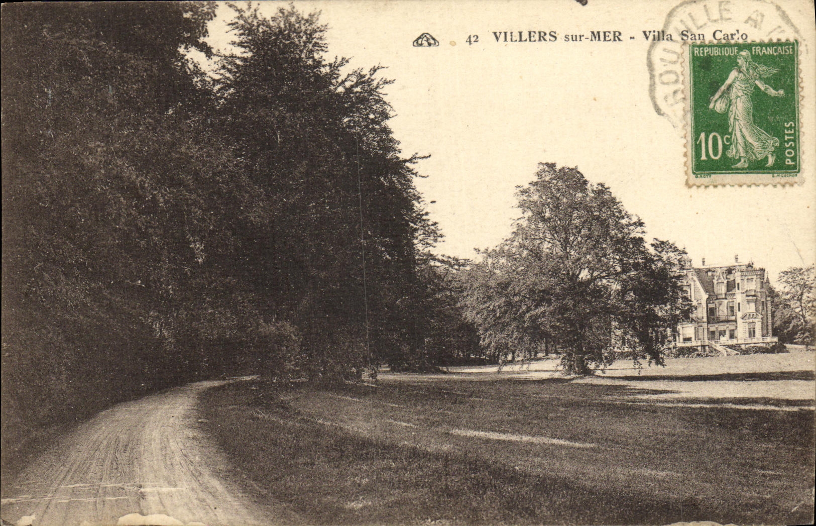 Villers-sur-Mer - Villa San Carlo — editore anonimo, n° 42