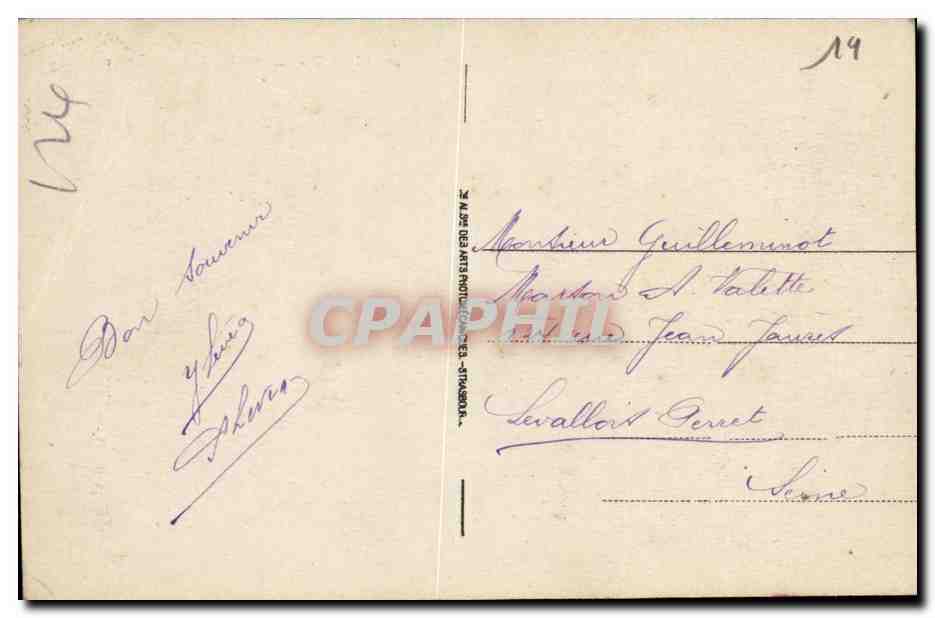 Villers-sur-Mer - Villa San Carlo — editore anonimo, n° 42 — Verso