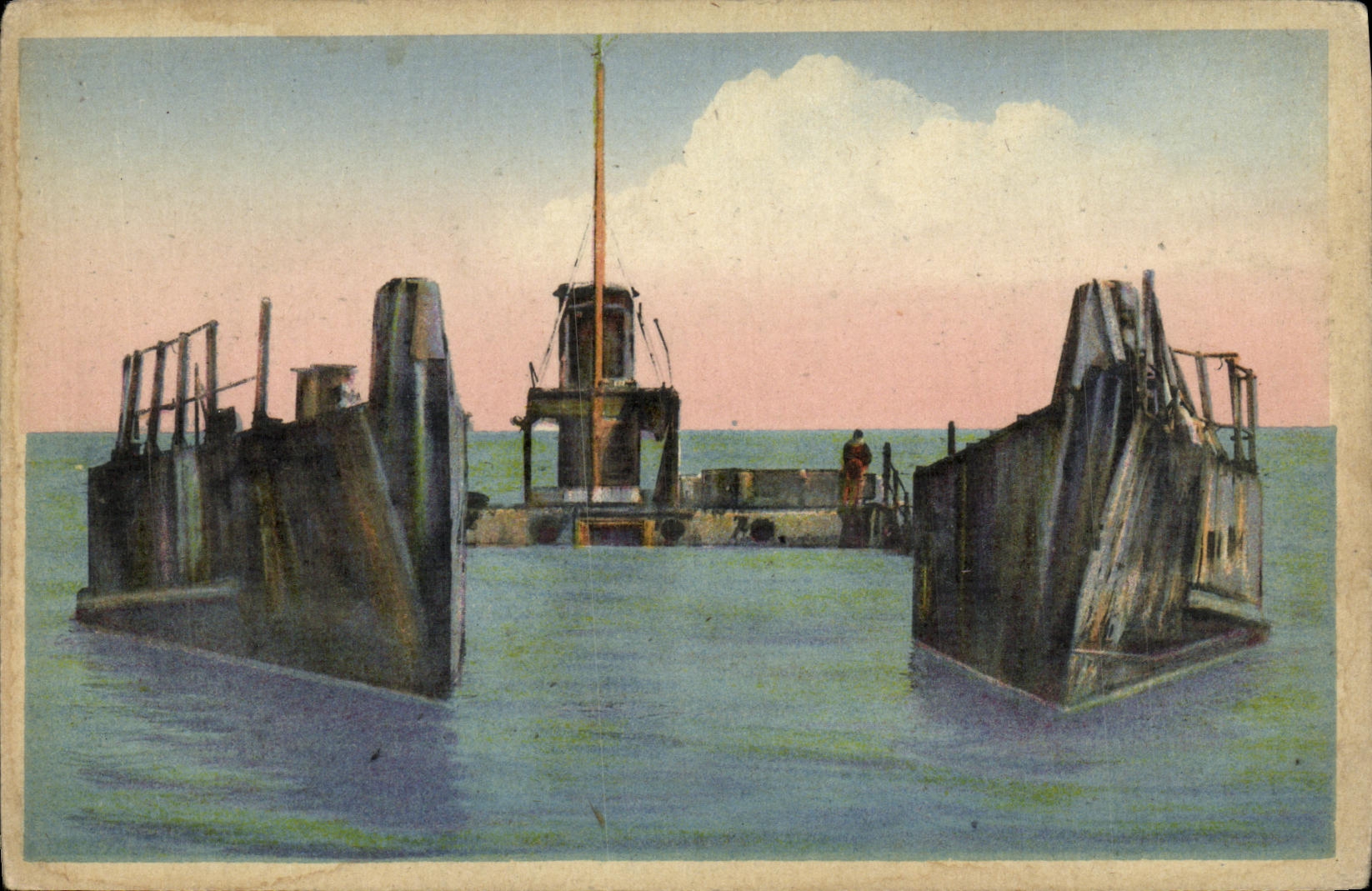 Tankponton — Saint-Aubin-sur-Mer — Verlag CAP