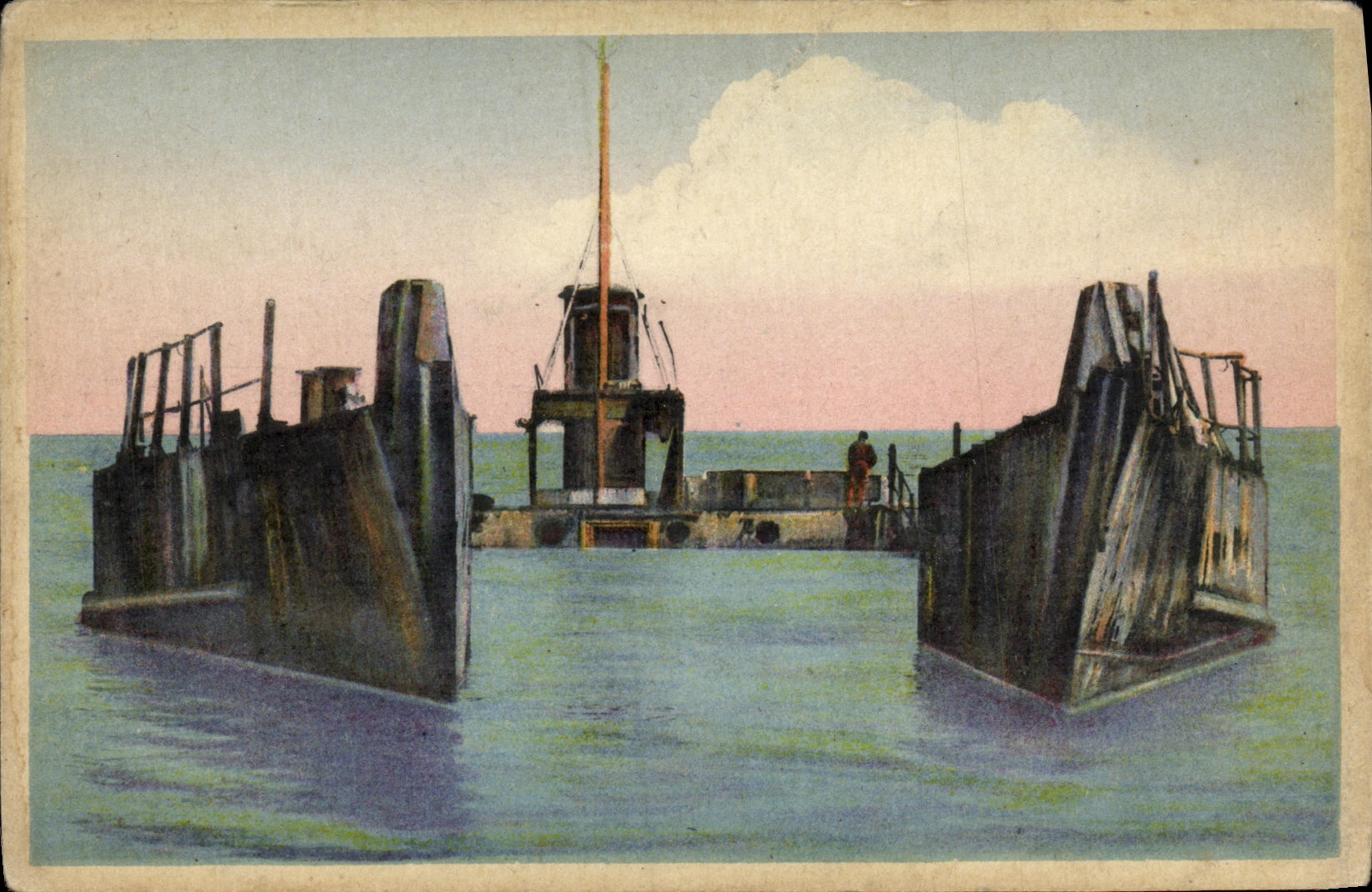 Pantheon der Panzer — Saint-Aubin-sur-Mer — C° des Arts Photomécaniques de Tarnsbourg