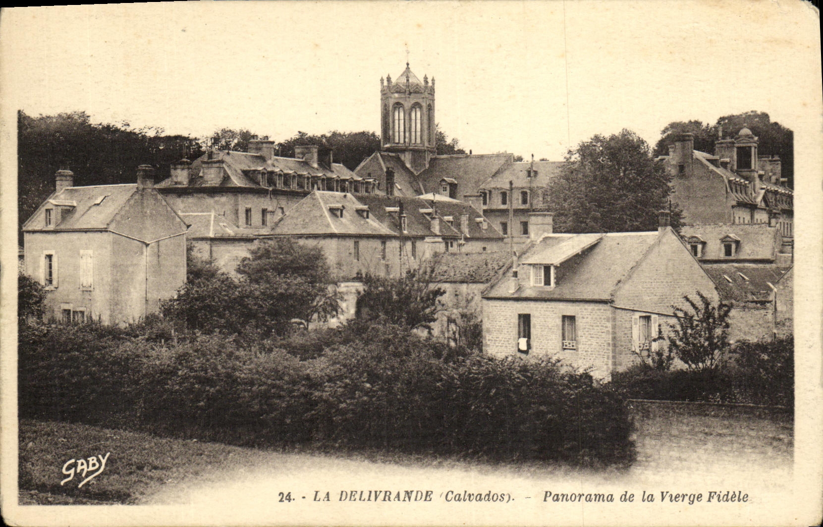 CPA La Delivrande Panorama de la vierge fidele 