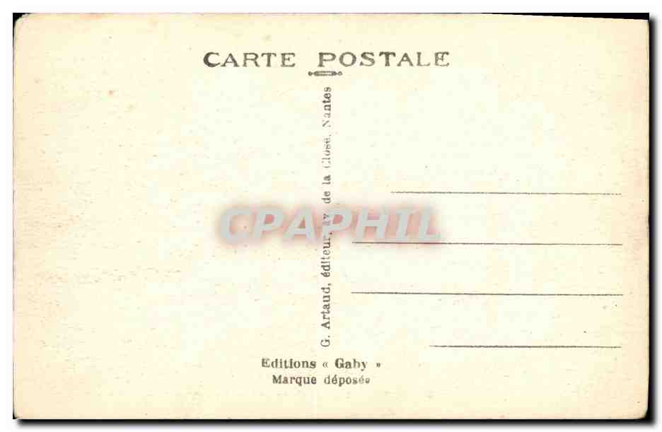 CPA La Delivrande Panorama de la vierge fidele  — Rückseite