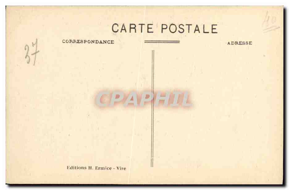 Les Bords de la Vire - De Beny-Bocage à Campeaux — Editions H. Ermice - Vire — Verso