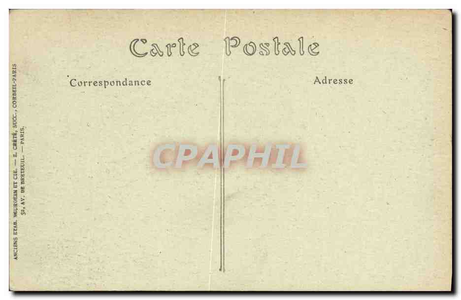 CPA Vire L ecluse  — Rückseite