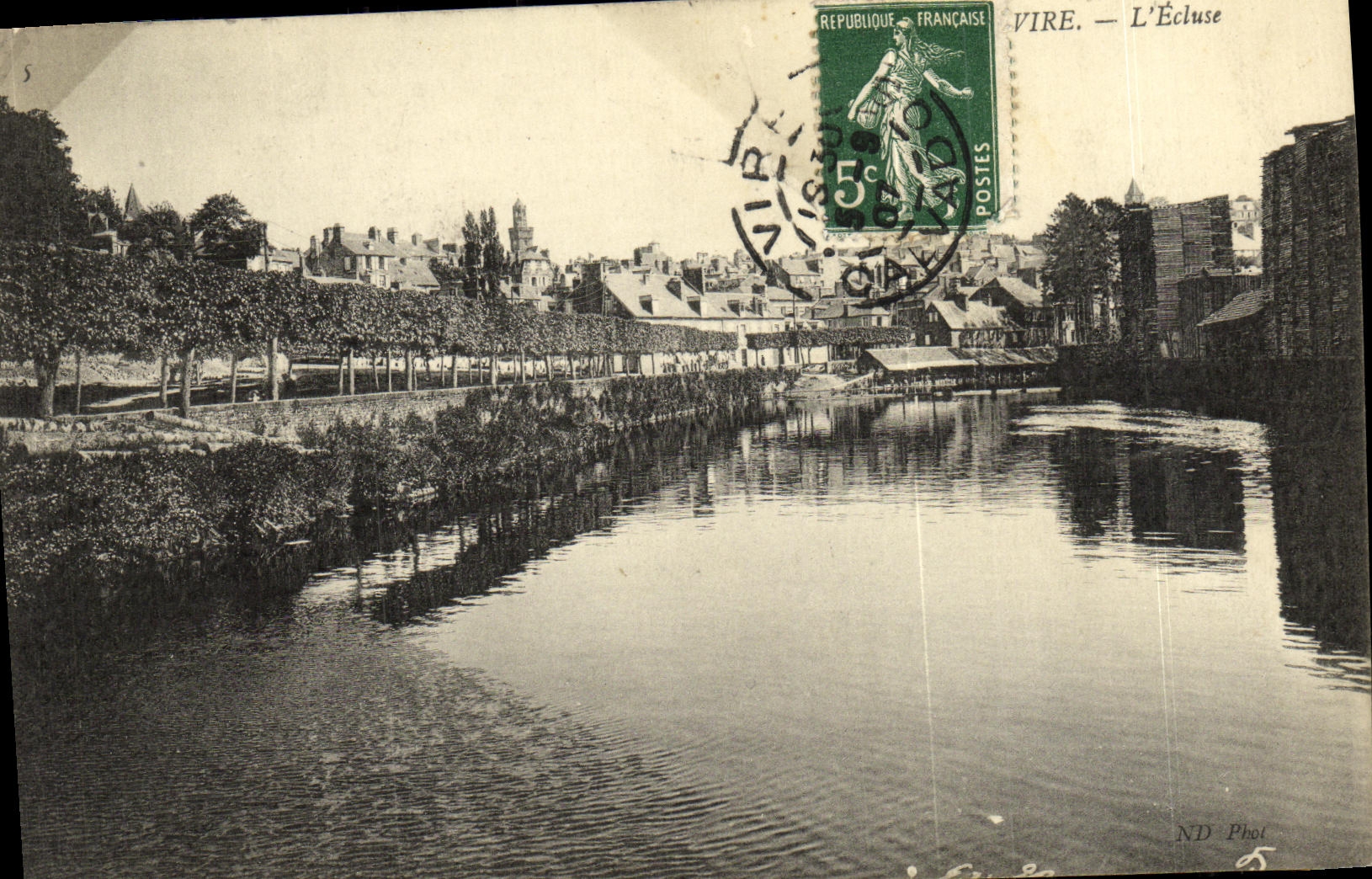 CPA Vire L Ecluse