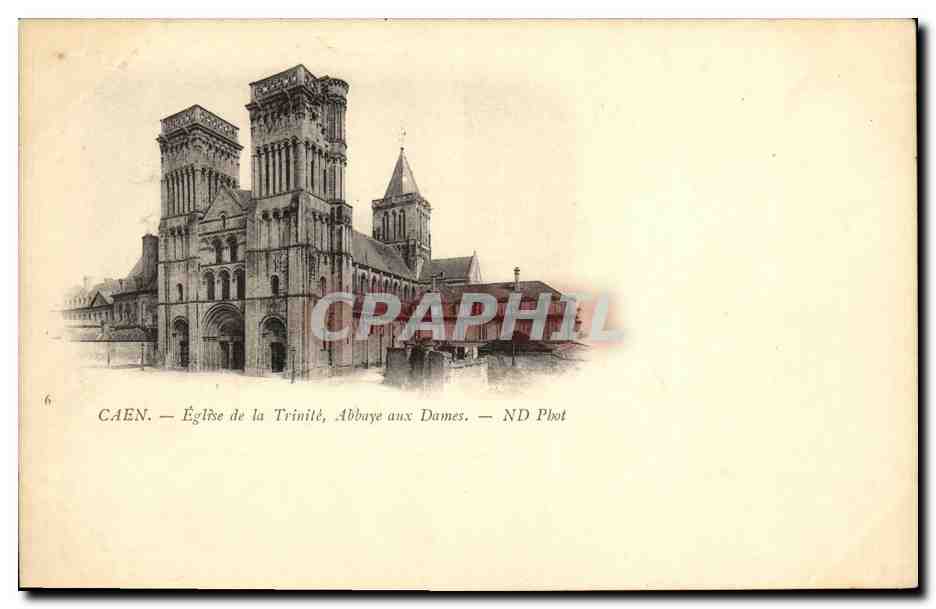 CPA Caen Eglise de la Trinite Abbaye aux Dames