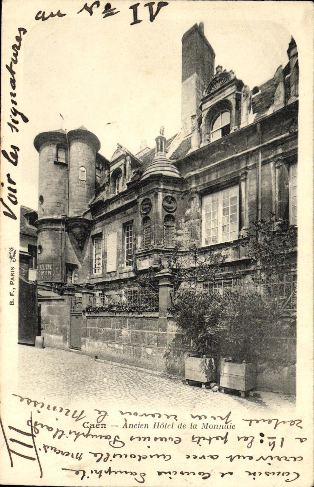 CPA Caen Ancien Hotel De La Monnaie