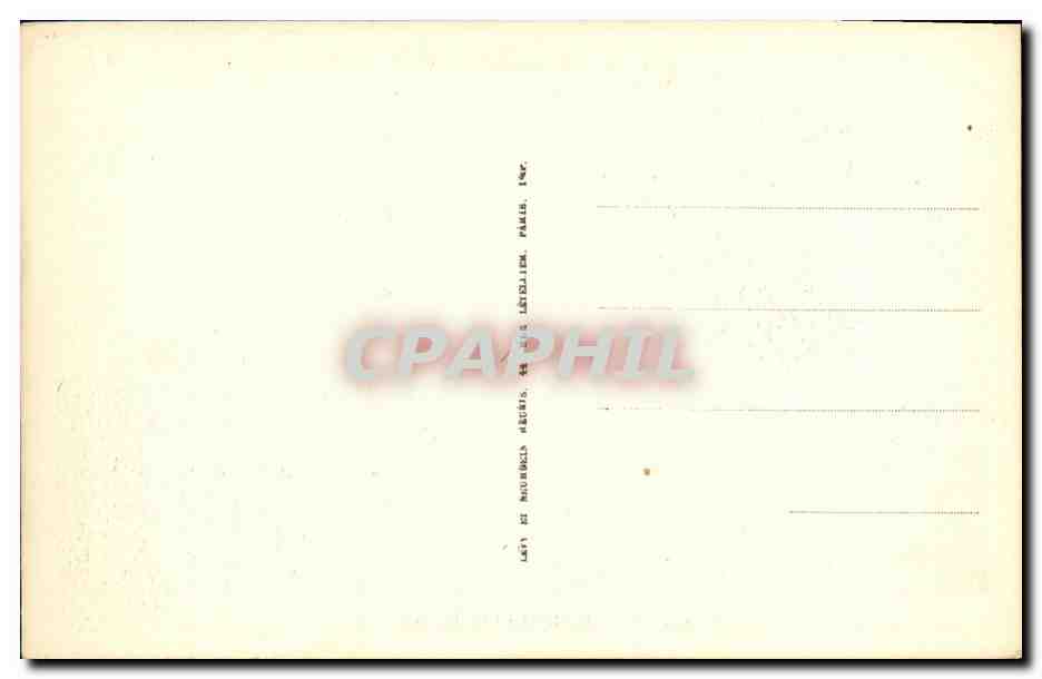 CPA Caen L Abbaye Aux Dames — Verso