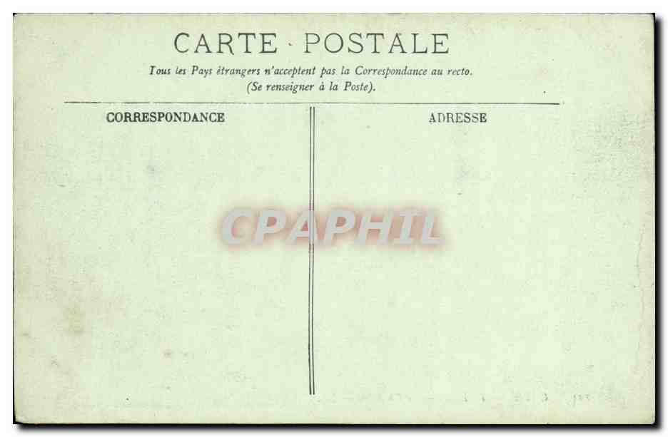 CPA Caen Le Lycee La Chapelle — Rückseite