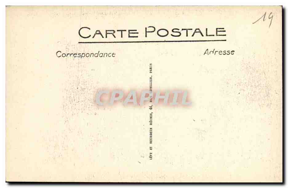 CPA Caen L Eglise Saint Sauveur  — Verso