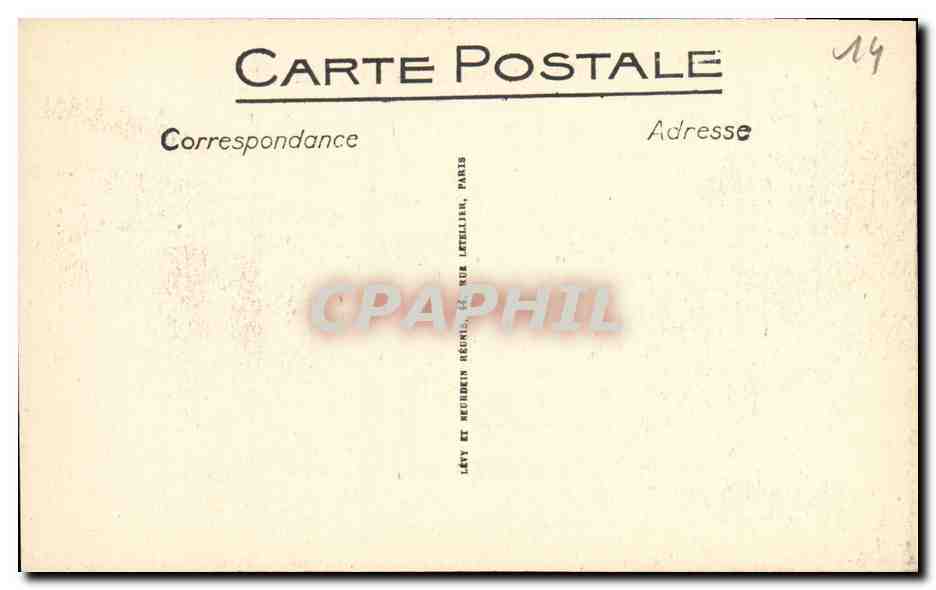 CPA Caen L Eglise Saint Pierre  — Verso