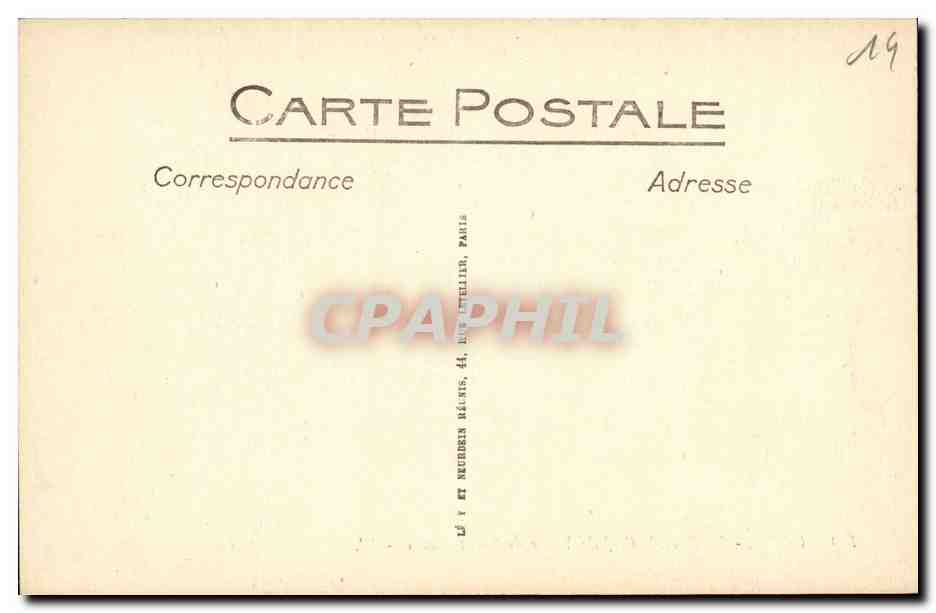 CPA Caen La Grande Clef De Voute De Sainte Pierre — Verso