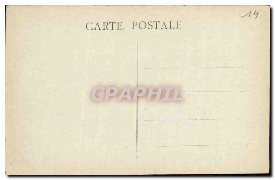 CAEN — Abbaye aux Dames fondée par la Reine Mathilde (XIe siècle) — Livet, n°46 — Verso