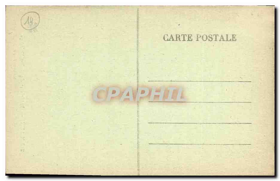 CPA Caen Interieur de Saint Etienne  — Verso