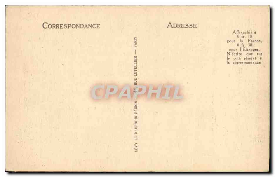 CPA Caen L Eglise Saint Pierre  — Verso
