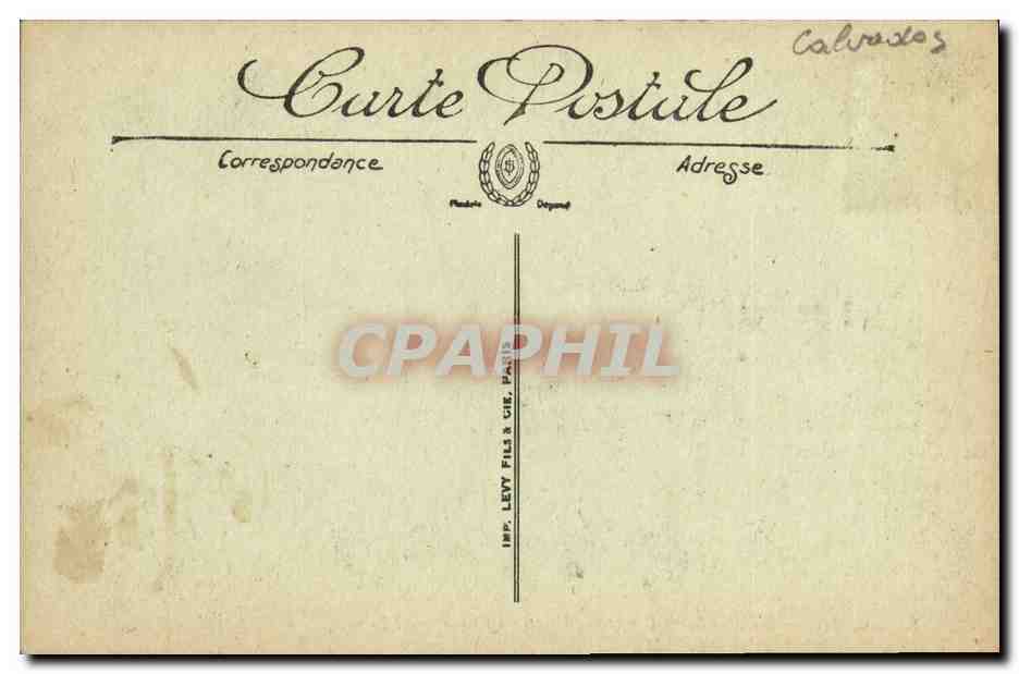 CPA Caen L Eglise Saint Pierre Detail du choeur  — Verso