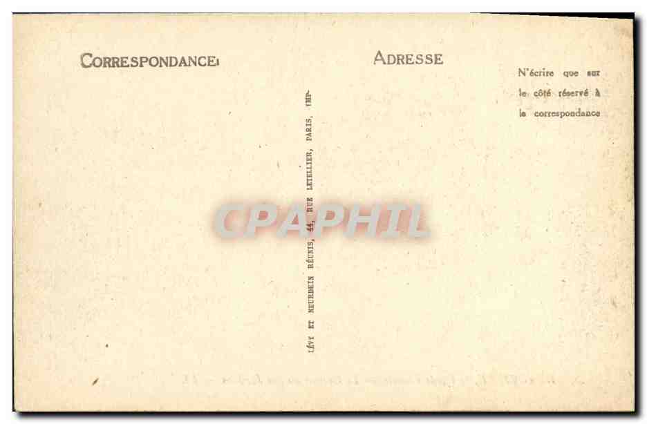 Deauville, la Plage Fleurie — Le Casino vu des Jardins — LL — Verso