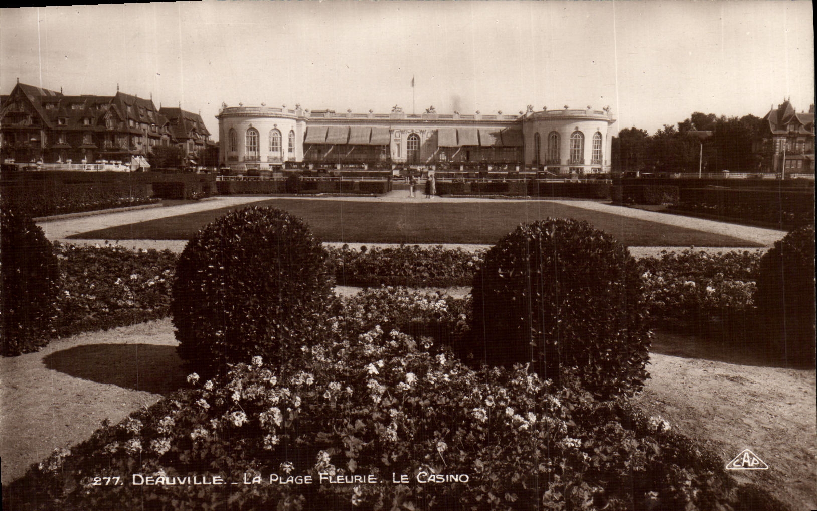 Deauville — La Plage Fleurie — Le Casino — C.A.P. Strasbourg, n°277