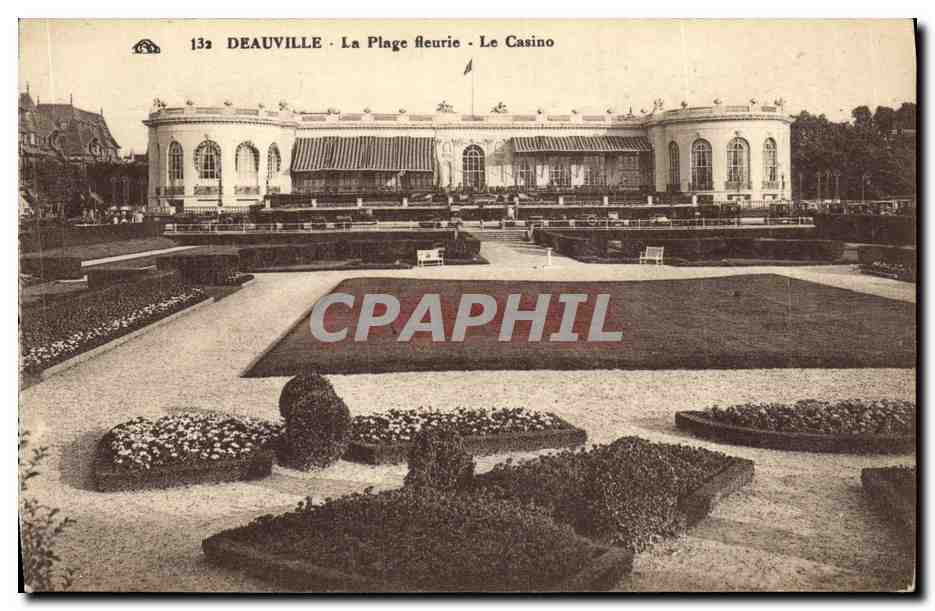 Deauville - La Plage fleurie - Le Casino