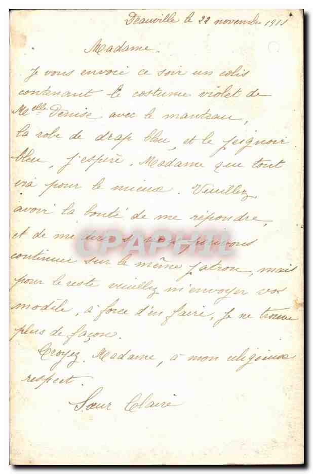 « La Louisiane » — Deauville (Calvados) — unknown publisher — Back