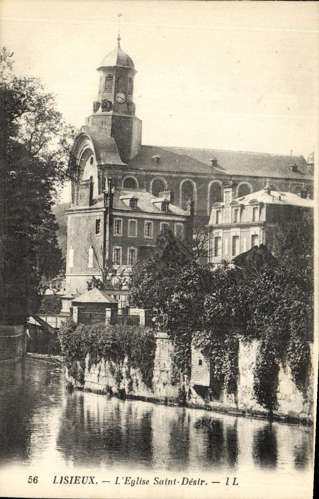 Lisieux — L'Église Saint-Désir — éditeur L. L. n° 56