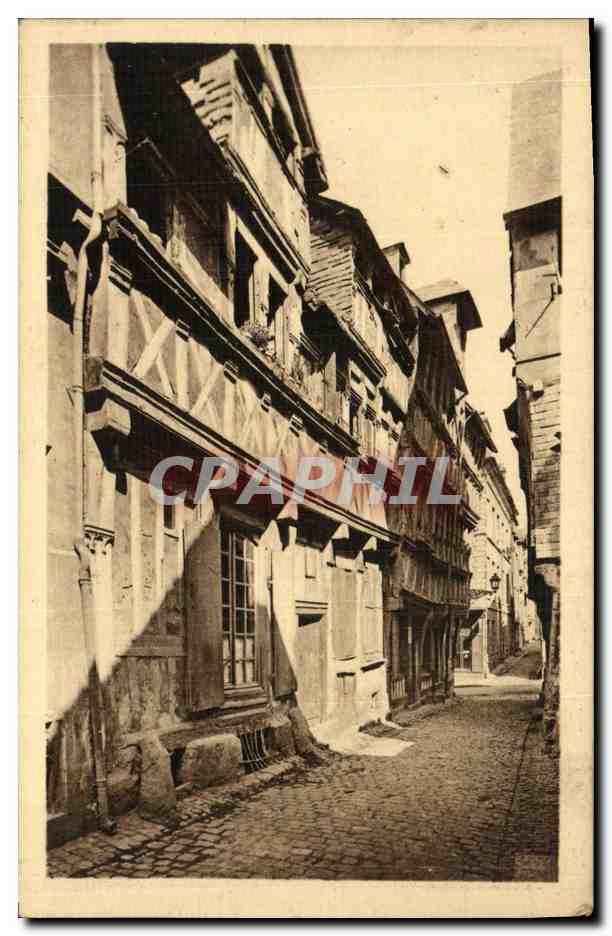 CPA Lisieux Vieux Manoir Rue de la Paix