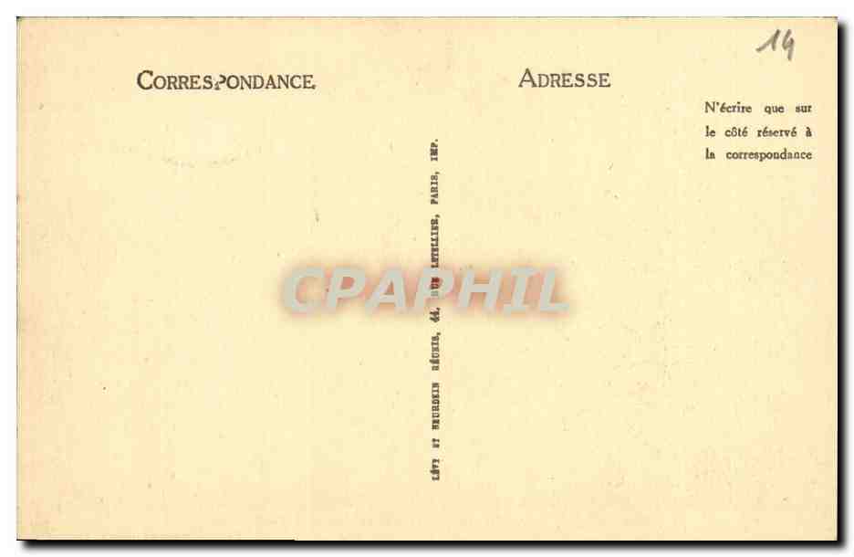 CPA Lisieux Abside De La Cathedrale Saint Pierre  — Verso