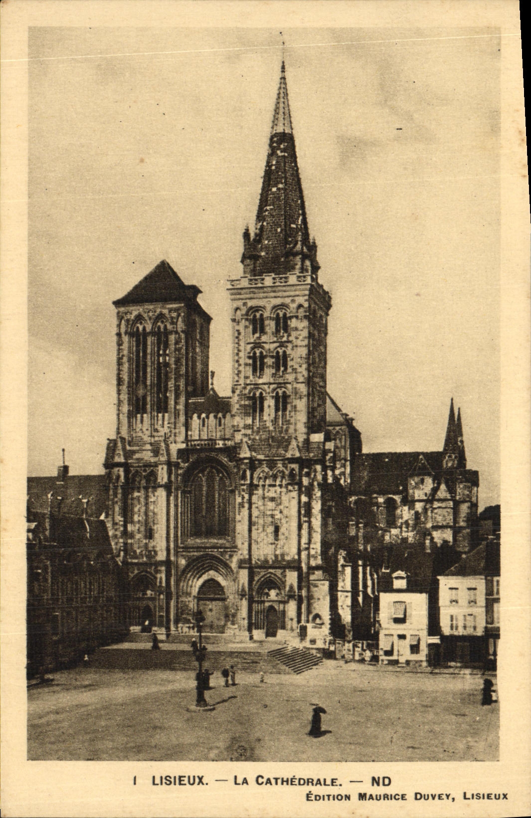 Lisieux — La Cathédrale — Édition Maurice Duvey, Lisieux