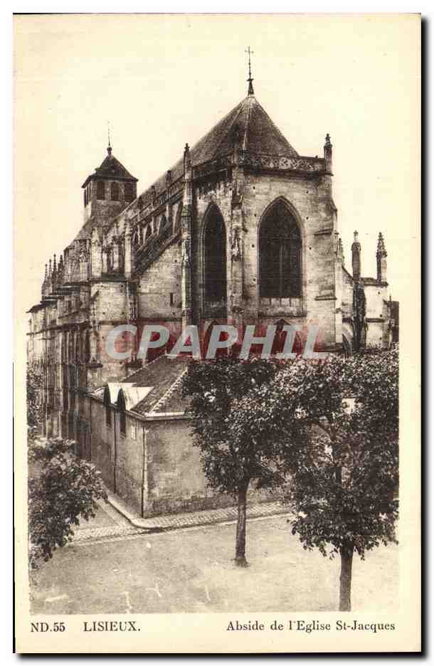 Lisieux — Abside de l'Église Saint-Jacques — ND.55