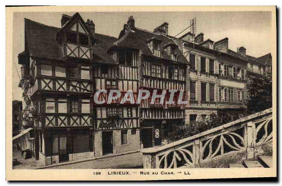 Lisieux — Rue au Char — éditeur LL, n° 138