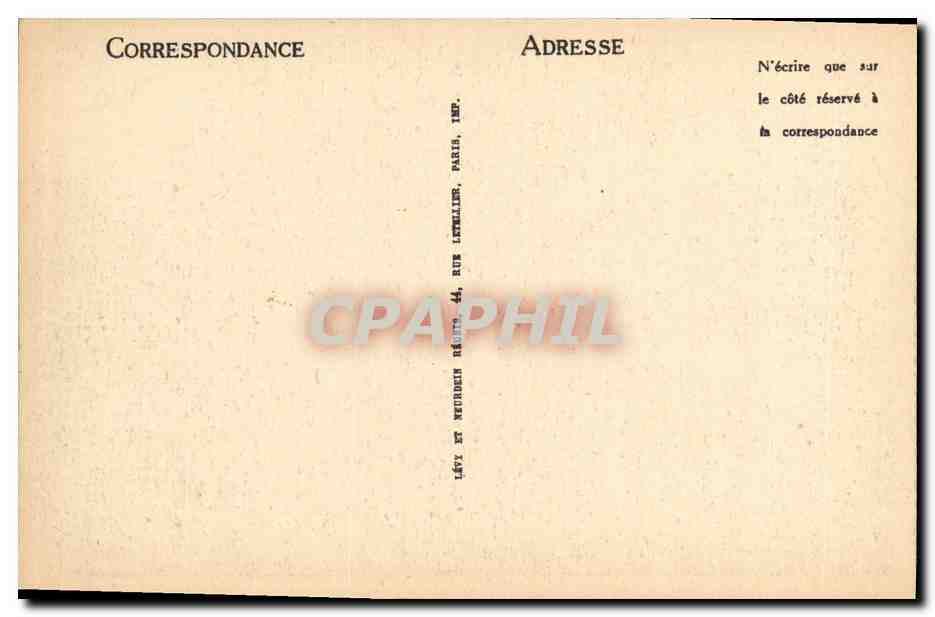 Lisieux — Rue au Char — éditeur LL, n° 138 — Verso