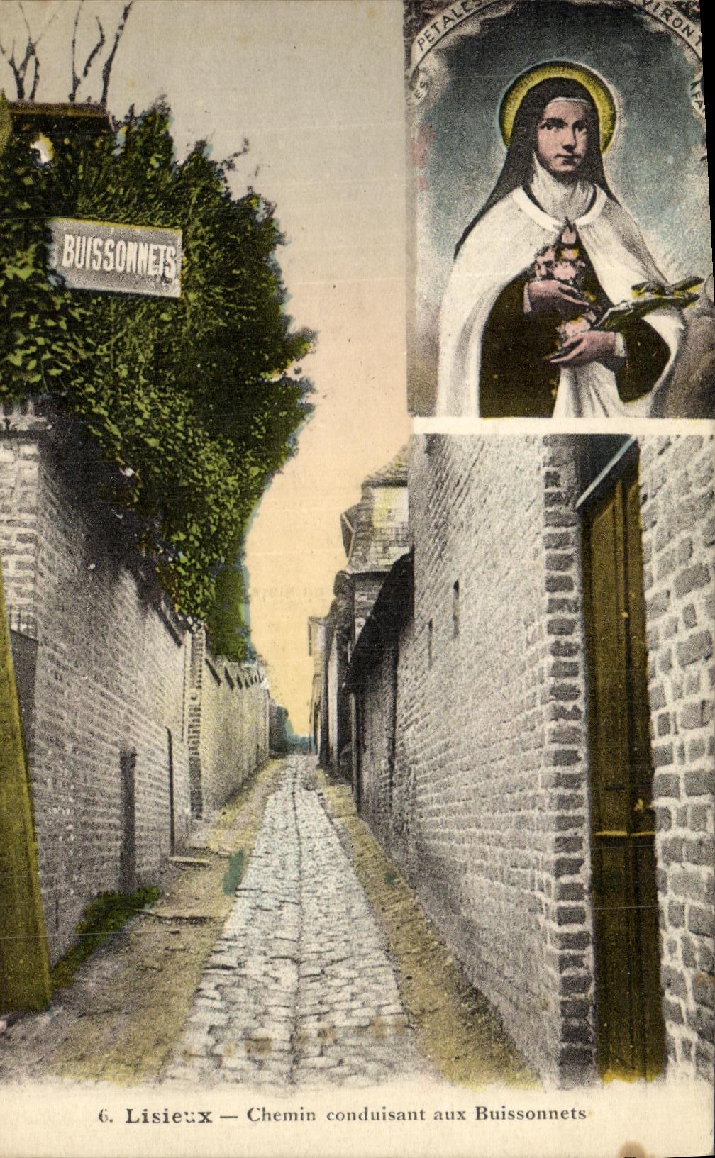 Lisieux — Path Leading to the Buissonnets — Publisher: Éditions P. Rosset - Lisieux