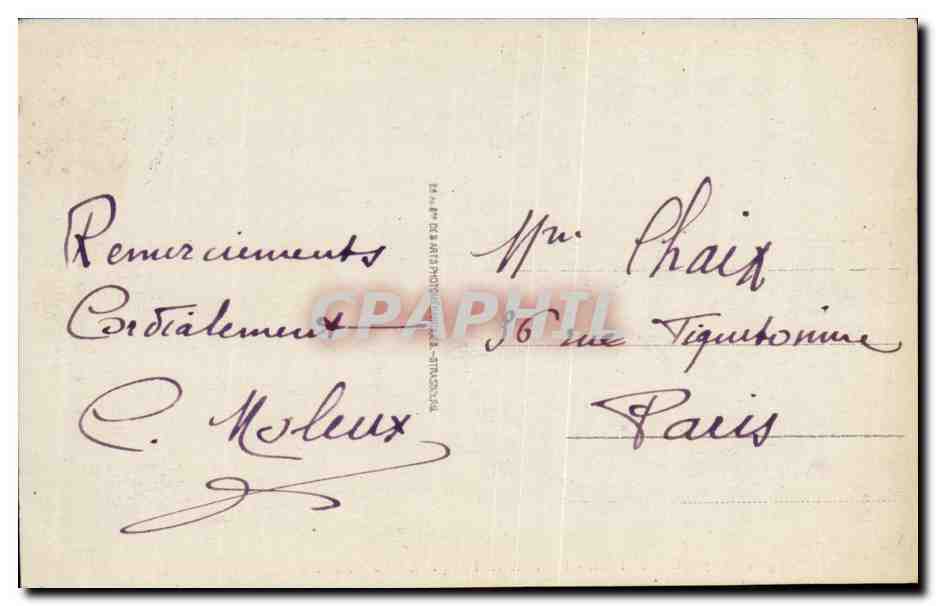 Deauville - La Plage Fleurie - La Potinière — éditeur La Potinière, n° 474 — Achterkant