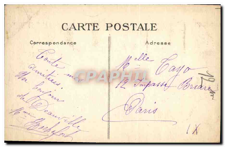 Deauville — Charming Bathing Beauties — G. F. Le Havre, n°404 — Back