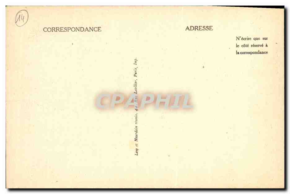 Deauville — Les Jardins — LL — Verso