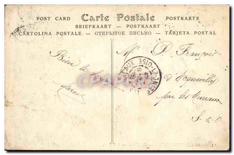 Deauville-sur-Mer — La Hutte — ND Phot. — Verso