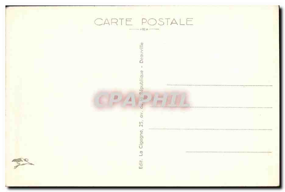Deauville, Die blühende Strand — Die Mole und der Kanal — CAEN - 191 — Rückseite