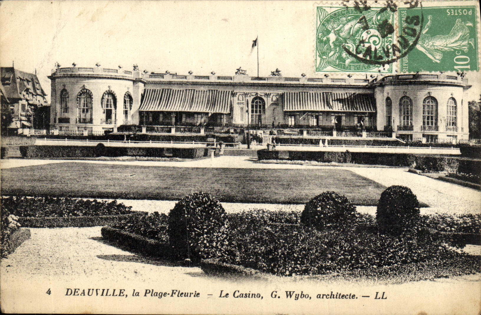 Deauville, la Plage-Fleurie — Il Casinò, G. Wybo, architetto — LL