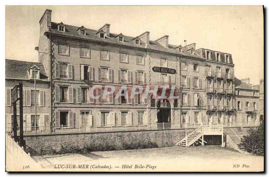 CPA Luc Sur Mer Hotel Belle Plage 