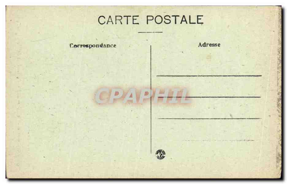 CPA Environs de Falaise Entree du Tombeau de Marie Joly  — Verso