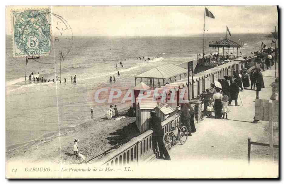 Cabourg — La Promenade de la Mer — LL.